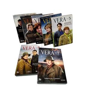 Vera Sets Bundle 1, 2, 3, 4,5,6,7 Dvd Brenda Blethyn ITV